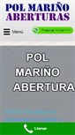 Mobile Screenshot of polmarinioaberturas.com.ar